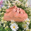 Summer Fashion Thick-soled Heightening Cool Slippers for Women's Outer Wear 2025 New Versatile One-word Slippers for Women's Casual Slippers for Women
