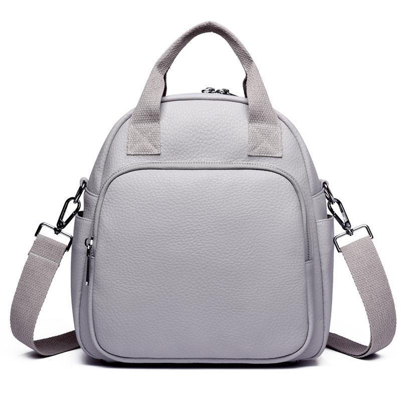 Fashion Solid Women's Crossbody Bag High Quality Shoulder Bag Large Capacity Backpacks Waterproof PU Leather Women's Handbags