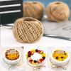 Valentine's Day Cake Decoration Kit: Jute Twine, Bouquet Flowers, Edging Ribbon