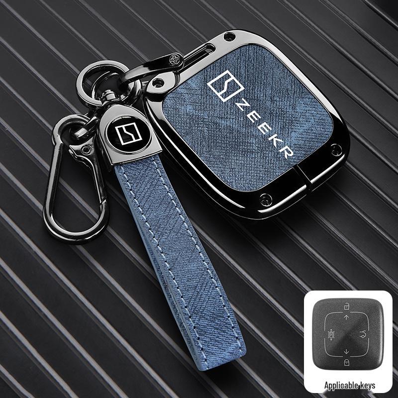 Metal Protective Case for ZEEKR 001 & 009 Electric Vehicle Key