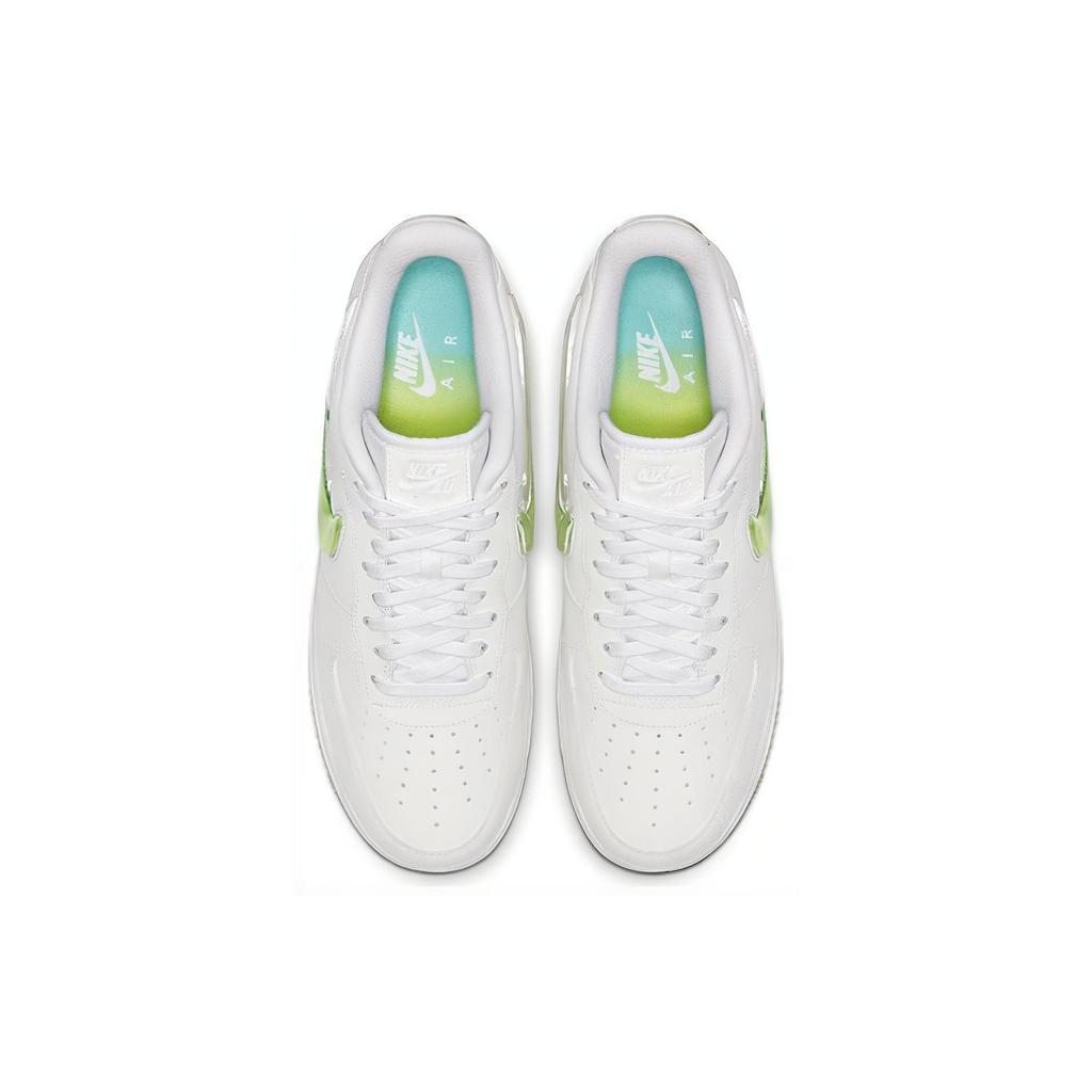 New Nike Air Force 1 Low Jelly Swoosh White AT4143-100