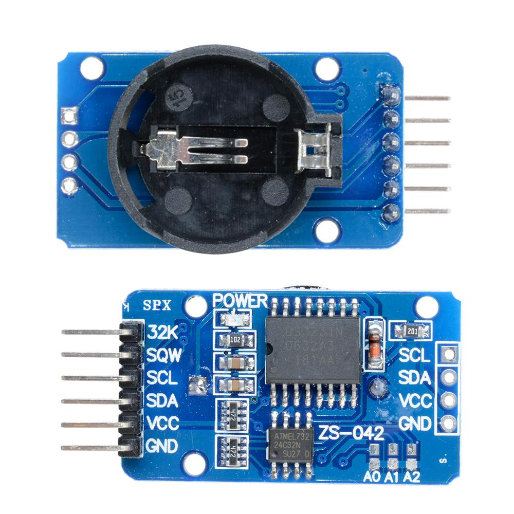 DS3231 AT24C32 IIC High Precision RTC Real Time Clock Memory Module for Arduino Without Battery Programmable Square Wave Output