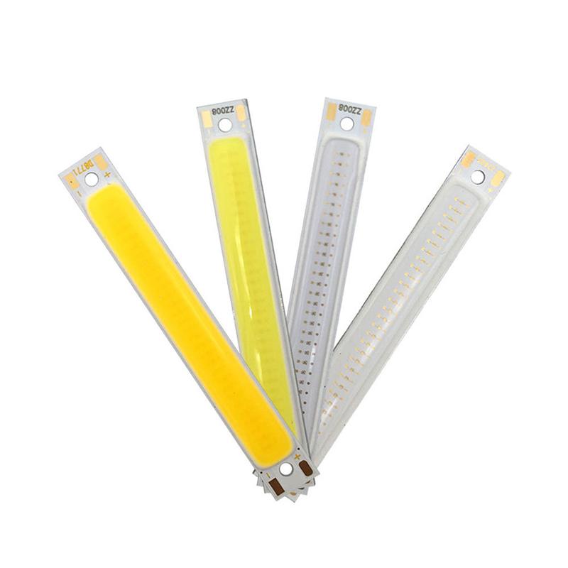 Led Cob Strip 1W 3W Warm Cold White Blue Red Led Light Source For Bicycle Lamp