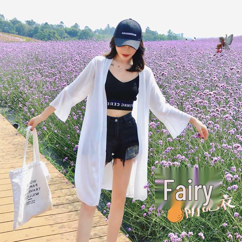 

Women s Chiffon Mid-length Shawl | Lightweight Summer Cardigan & Outerwear XL