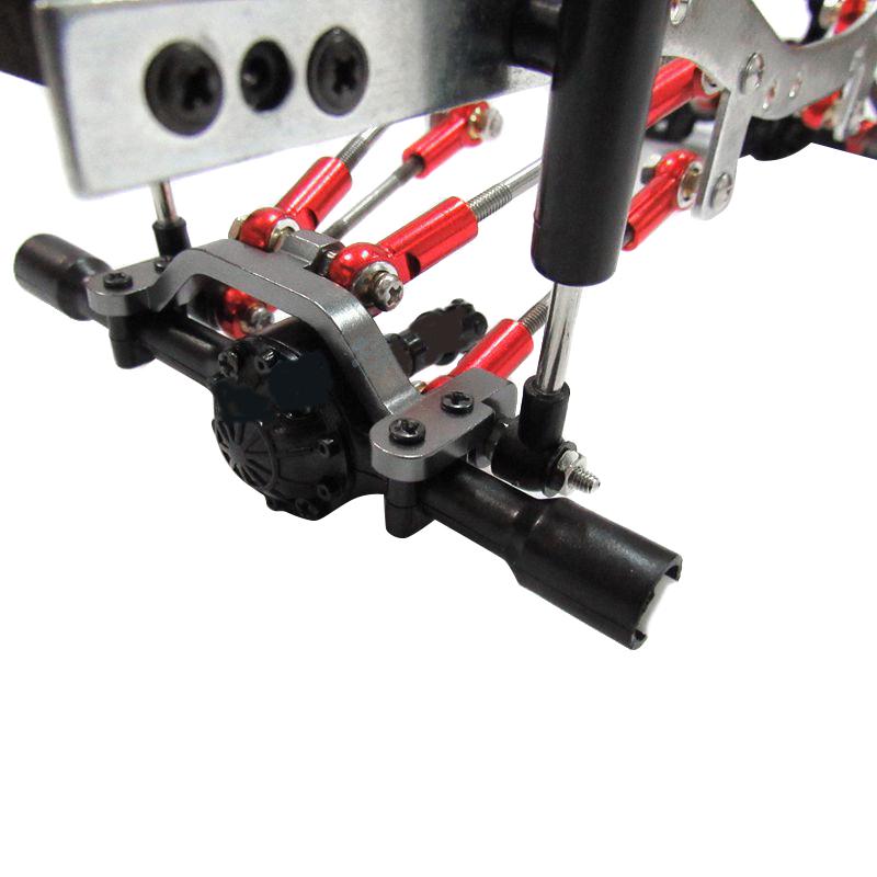Amortecedor De Metal Conjunto De Peças De Upgrade Kit para 1:16 wpl C14 C24 C24K Carro Rc