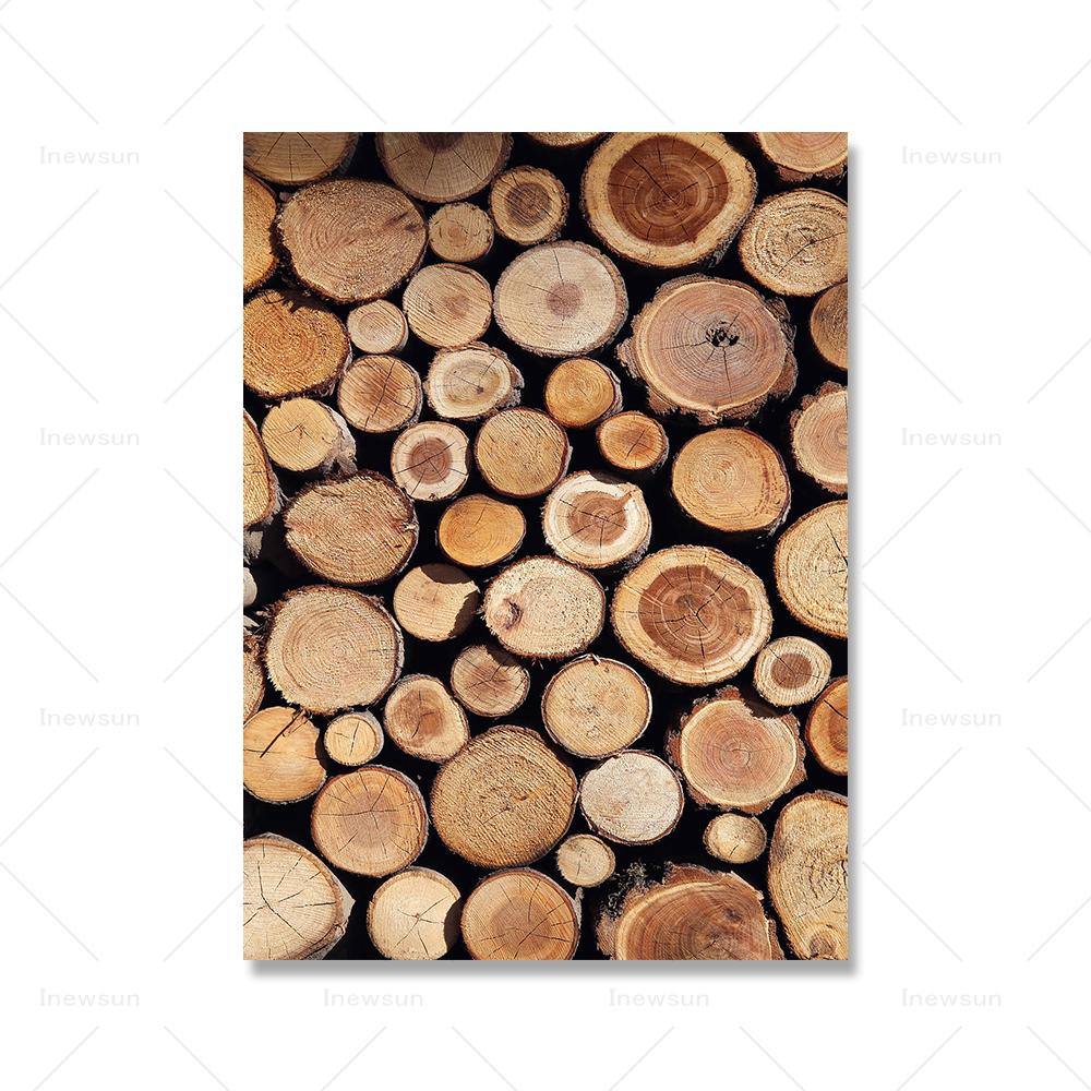 Winterdruck, Elch, Blockhütte, Wandkunst, Wald, Weihnachtsdekoration, rustikales Winter-Leinwandposter, modernes nordisches Wohnzimmer, Wohndekor