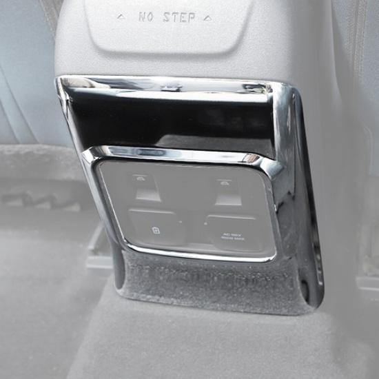 Rear Window Switch Panel Frame Cover Trim For Ford Bronco 21+Chrome Accessories
