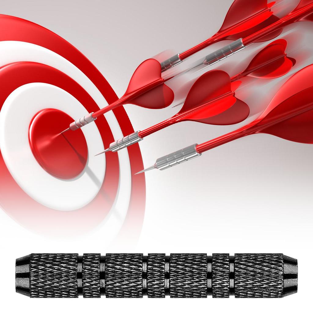 3Pcs Professional Electronic Dart Barrels 16g/20g Metal Dart Barrels Replacement Shafts Grip Dart Accessory Easy To Use