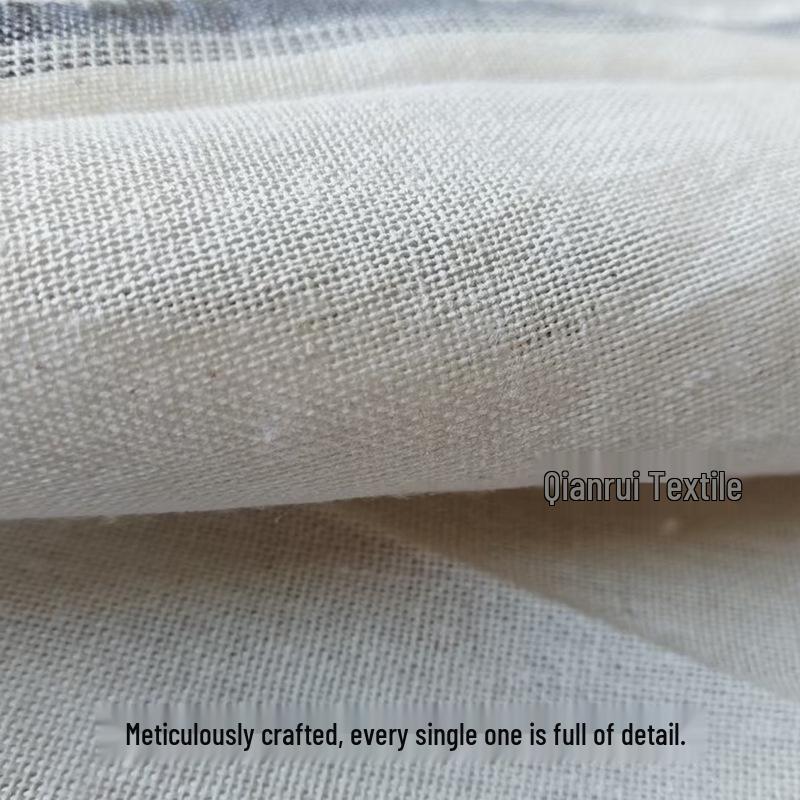 Cotton Linen Printed Fabric for Luggage, Tablecloths, Throw Pillows, Sofa Covers, and Crafts