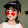 Baby  New Cat Eye Sunglasses Kids Fashion Luxury Sunglasses UV400 Children Metal Triangle Cool Pink Sun Glasses Girls Boys