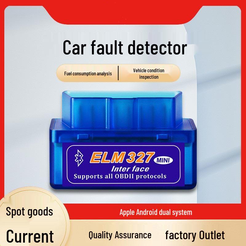 Bluetooth OBD2 Car Diagnostic Tool & Engine Fault Code Reader (ELM327)