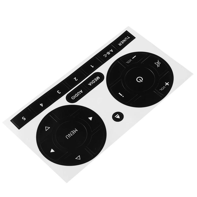 

For Fiat FIAT 500 Radio Multimedia Central Control Button Repair Sticker