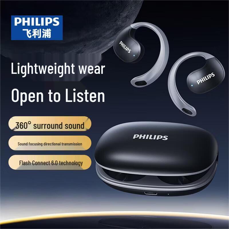 

Philips TAT2708 Open-Ear Clip-On Sports Earbuds