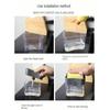 Automatic Dish Soap Dispenser Detergent Press Type Liquid Delivery Box for Cloth Dishwashing Kitchen Cleaning Tool with Sponge