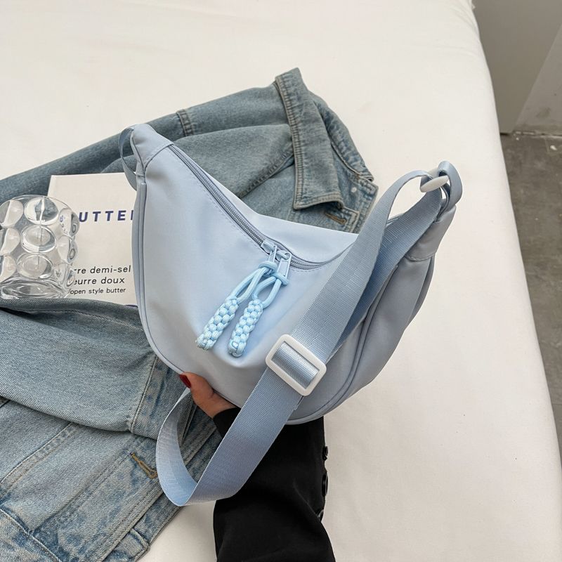 

Женская сумка Рабочая одежда Нейлон Повседневная сумка кроссбоди из канвы Blue [naked bag]]