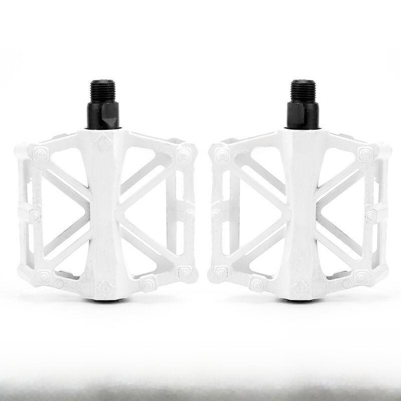 Mountain Bicycle Pedal Aluminum Alloy Durable Nonslip Pedal For Offroad Cycling белый