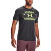 Under Armour Straight Fit Short Sleeved T Shirt Men's Gray 1361682-010