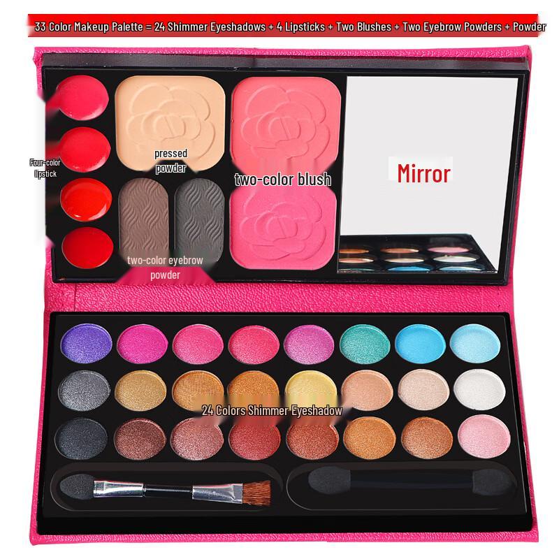 Gemeng 33-Color Kids' Stage Makeup Palette