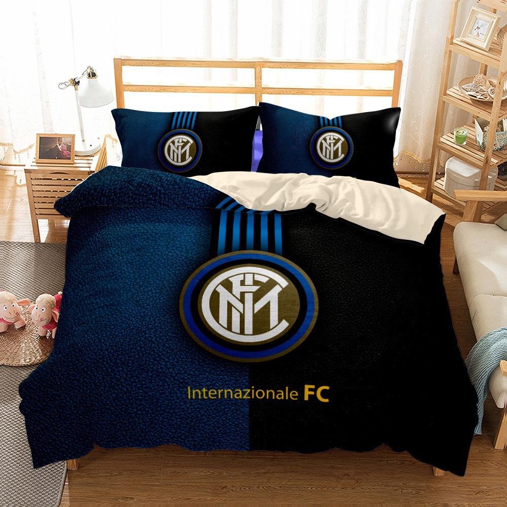Bedding Four-Piece Set, Digital Printing Bedding, Football Basketball Quilt Cover Printing