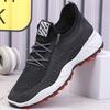 New Spring Breathable Fly-woven Mesh Men's Shoes Student Running Dad Shoes Travel Casual Sports Shoes