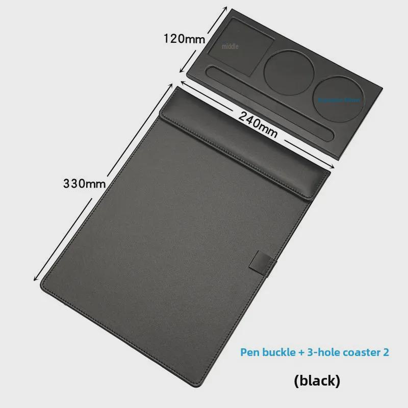 A4 Leather Conference Writing Pad Folder for Business and Hotel Contracts