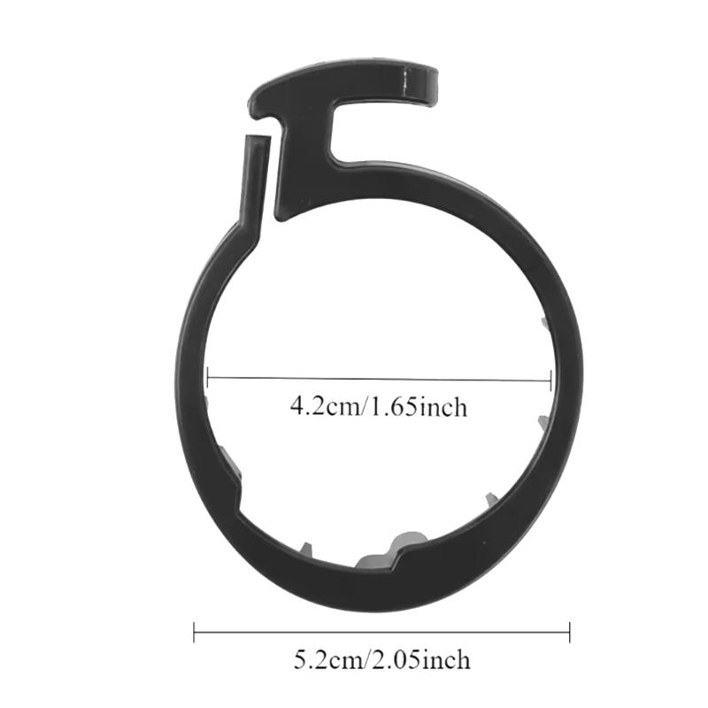 Plastic Round Locking Rings Replacement Limit Rings for Electric Scooter Folding Guard Rings for M365 Electric Scooter