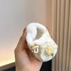 Baby Girls' Velvet Cotton Shoes: Soft Sole, Elastic Band, Non-Slip Shoe Covers for Autumn/Winter (0-1 Year)