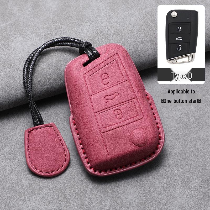 Compatible Key Case for Volkswagen Models: ID.4X, Tan Yue, Crozz, Lingdu, L, Lan Xun, ID.3, Golf 8, Tu Ang, ID.6