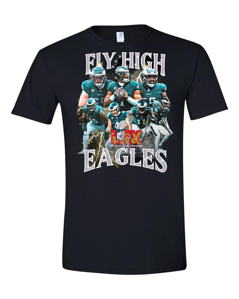 

New Graphic -Philadelphia Eagles Champions, Super Bowl LIX Short Sleeve TEES!! 3XL