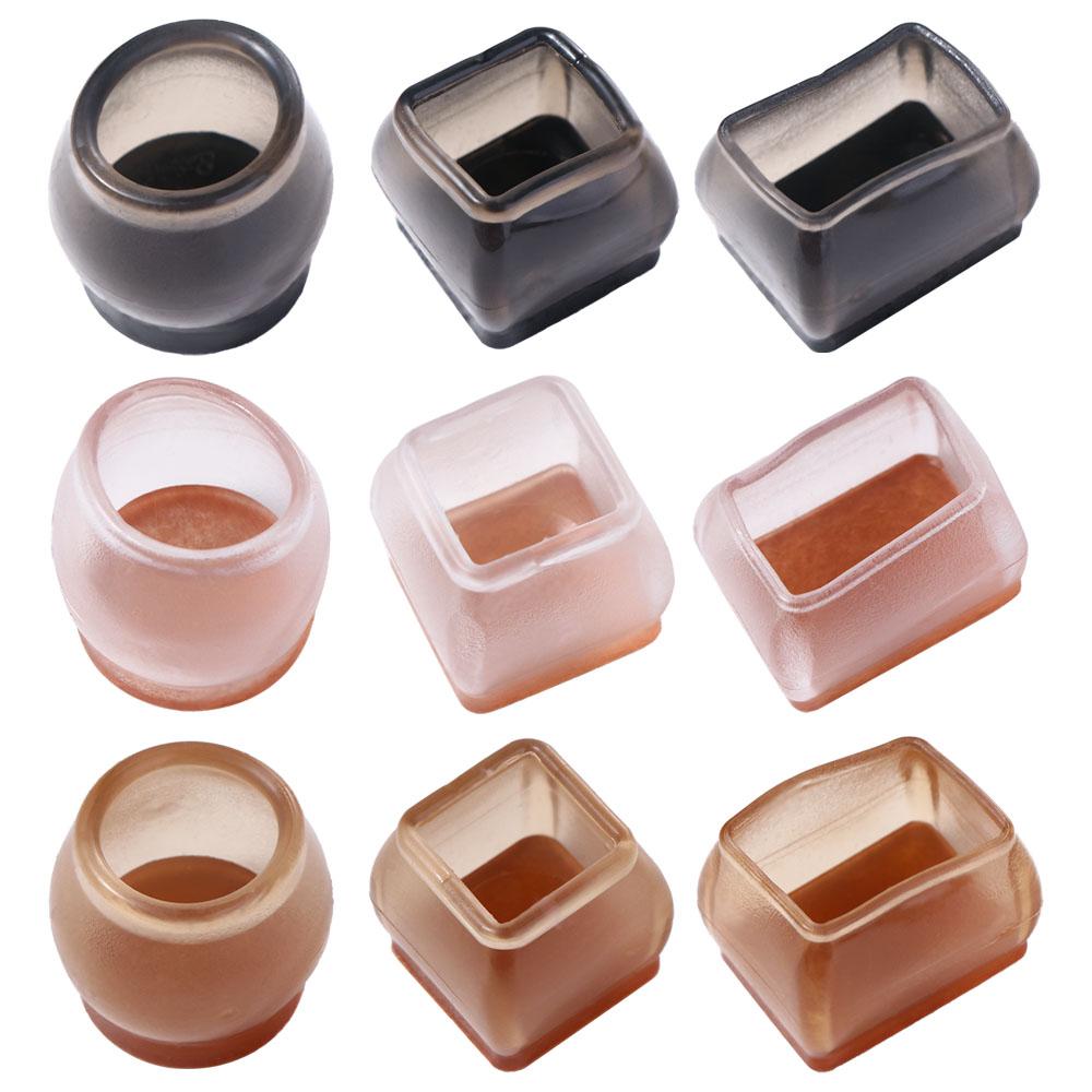 Shock Absorption Anti-slip Mat Furniture Feet Pads Floor Protector Cover Chair Leg Caps Home Decor