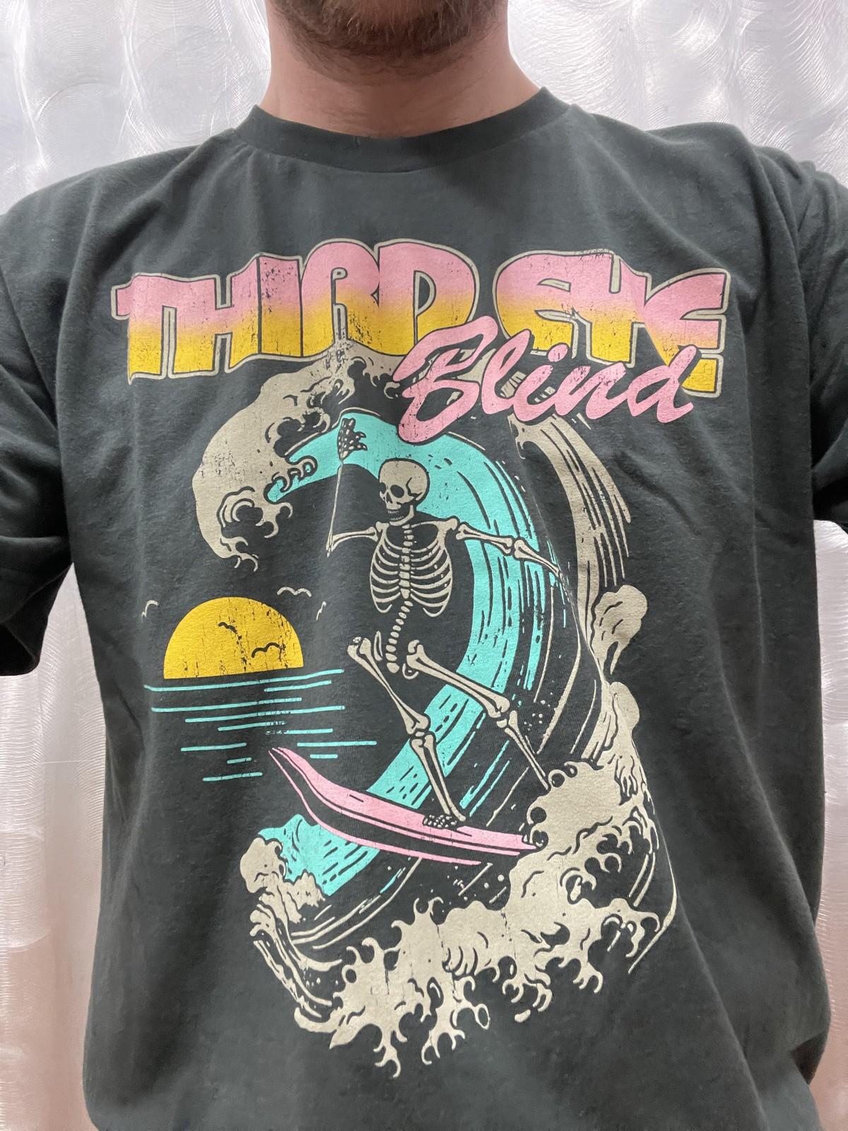 Third Eye Blind 2024 Summer Tour Black Short Sleeve Unisex Shirt S-5XL WA1886 XXL