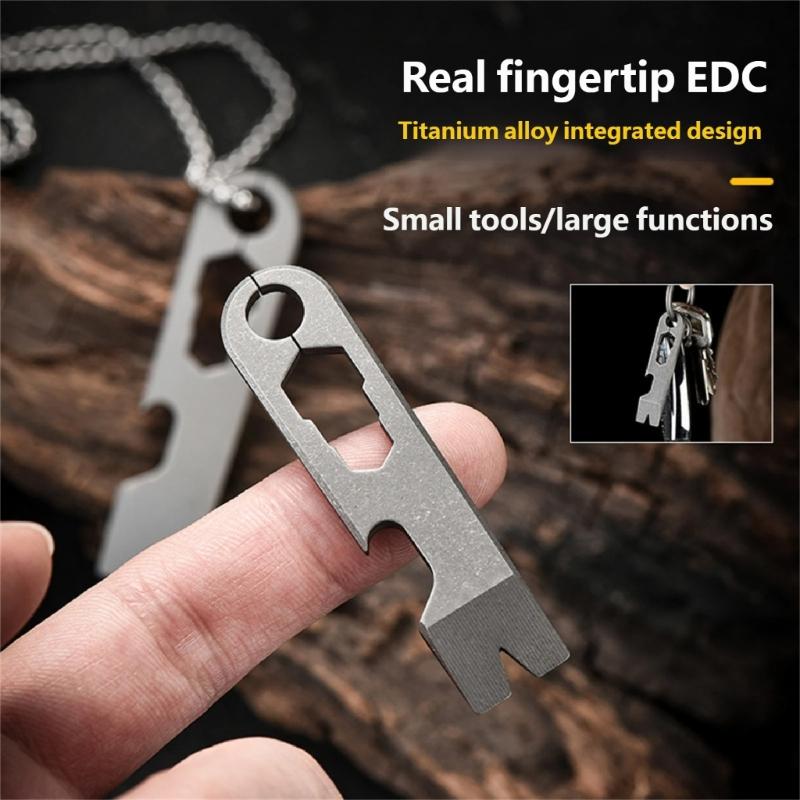 Multifunction Metal Alloy Crowbars Tool Pry Bar And Bottle Opener Wrench Survival Tool For Everyday Carry