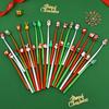 25pcs Christmas-Themed Gel Pens, Featuring Smooth Writing And Even Ink Flow, Perfect As Small Stationery Gifts for Christmas
