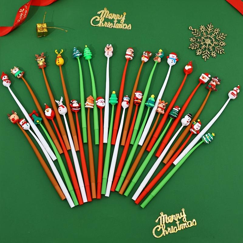 25pcs Christmas-Themed Gel Pens, Featuring Smooth Writing And Even Ink Flow, Perfect As Small Stationery Gifts for Christmas