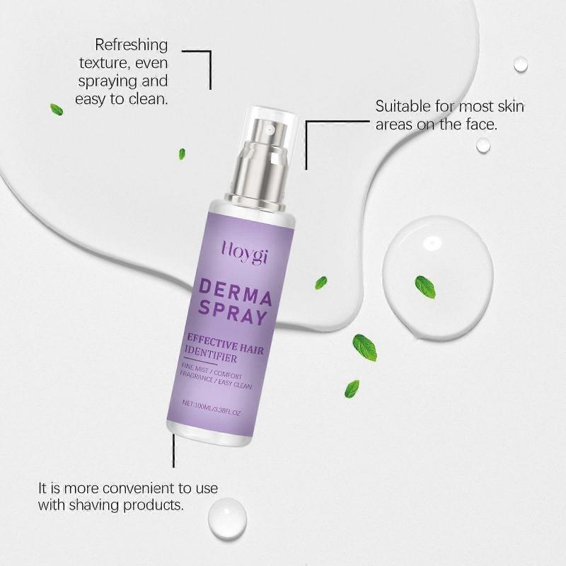Facial Hair Identifier Spray for Face Shaving, Dermaplane Spray for Women Face, Hair Identifying Spray for Dermaplaning, Hair Removal Spray New