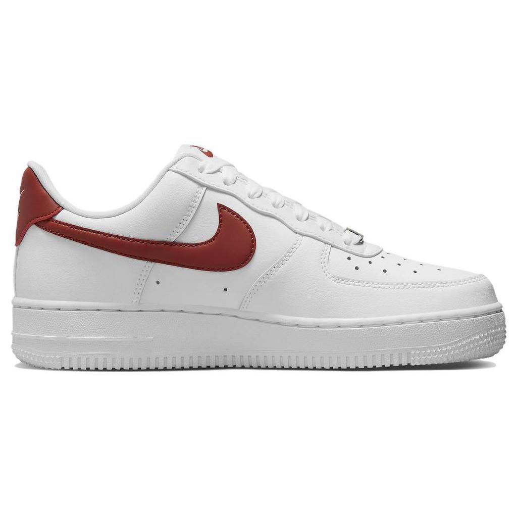 Nike Air Force 1 07 Rugged Orange Women Sneakers White DD8959-115