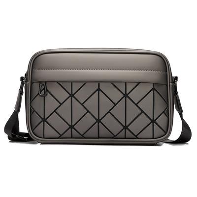 Men's Bag High-end Crossbody Men's Bag Diamond Leather Backpack Casual Shoulder Bag Small Square Bag Camera Bag