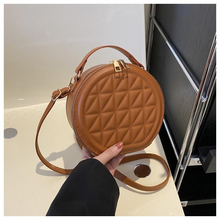 

Модная повседневная сумка-кроссбоди с простым весенним дизайном на одно плечо коричневый