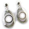 Dolce Vita [N3912] - Silver 'Antica' Designer Earrings