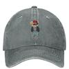 Gorra de Béisbol Lavada Stay Cool Boy Estampado de Animales Oso Clásica Trucker Gorra de Papá Verano Mujeres Hombres Deporte al Aire Libre Gorras de Béisbol