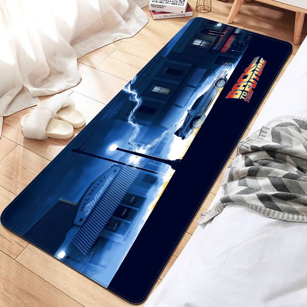 Movie B-Back To The Future Game Bathroom Mat Kids Room Bedroom Decoration Balcony Anti-Slip Doormat Living Room Welcome Rug