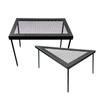 Buiten Opvouwbare Picknick Grilltafel Draagbare Campingtafel Stalen Grillstandaard Tafel voor Picknick Wandelen