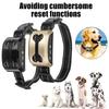 Control Stop Barking Waterproof Ultrasonic Training Collars Rechargeable Pet Anti Bark Collar