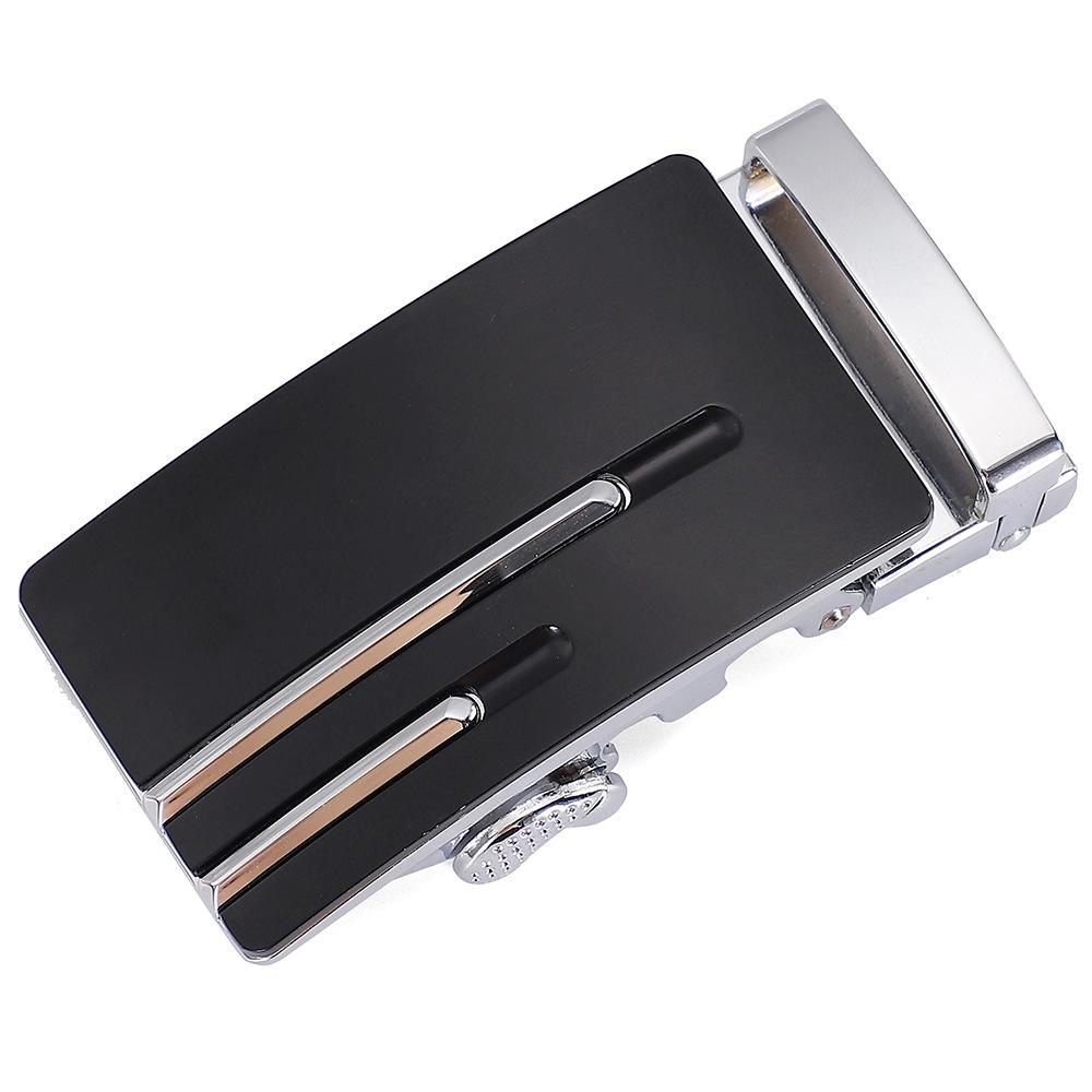 Men's Automatic Alloy Belt Buckle Clasp, 3.5cm