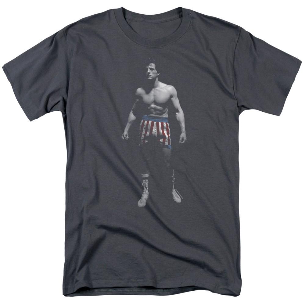 Rocky - Stand Alone - Adult Unisex Short Sleeve T-Shirt - Gray S
