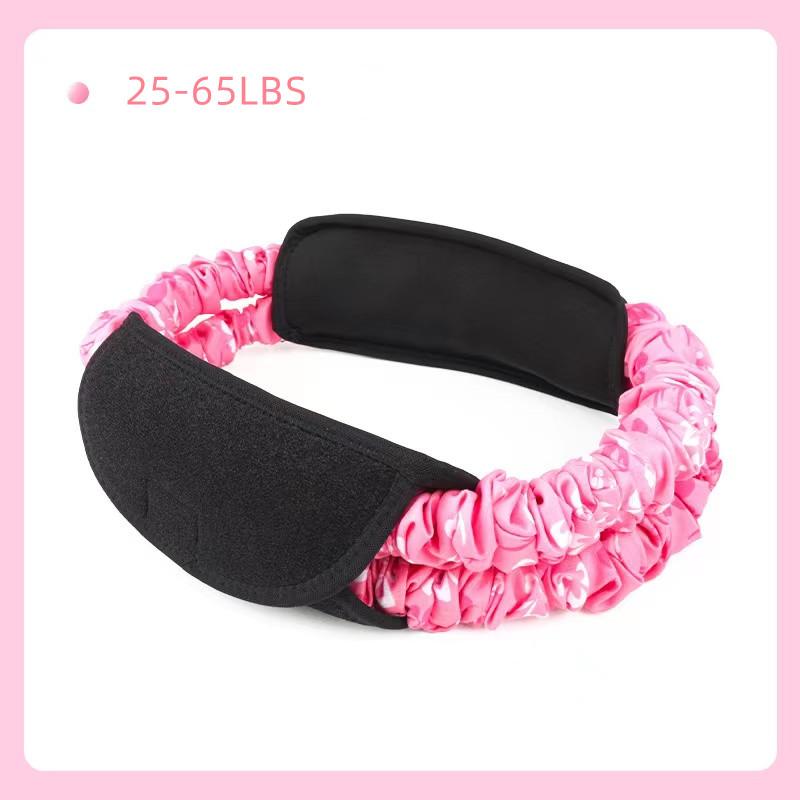 Fasce Elastiche 15-125LBS Fasce di Resistenza Fitness Yoga Pilates Hip Circle Fasce Espansori Allenamento in Palestra Attrezzatura per Allenamento a Casa