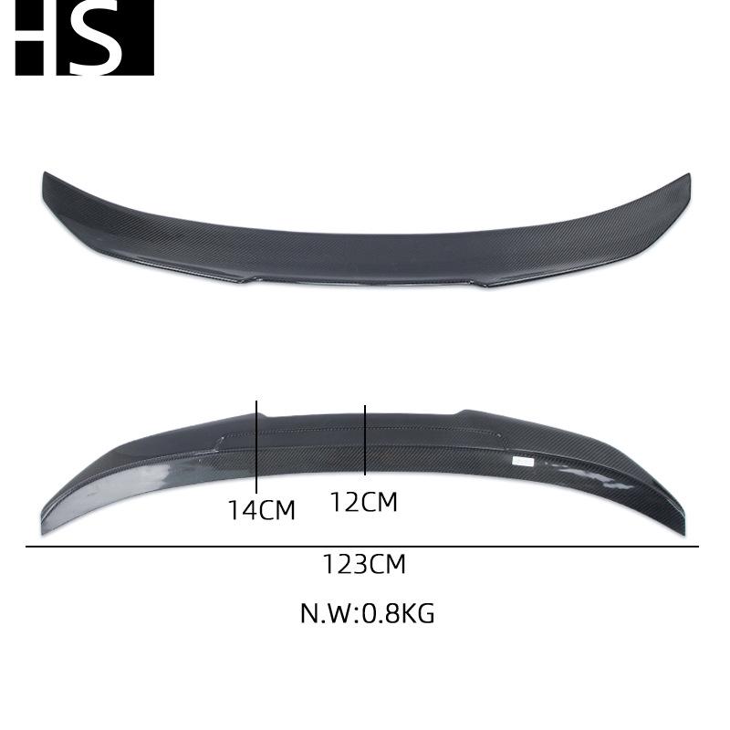 BMW 3 Series G20/G28 M3 G80 PSM Style Carbon Fiber Rear Wing Spoiler (2019+)