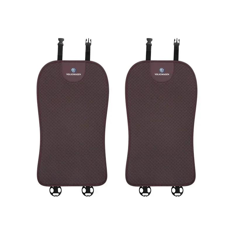 CGLWZ1 Car Seat Cover Breathable Ice Silk Auto Cushion Interior Accessories For VW GTI Polo Golf Passat Tiguan Arteon Touareg Taigo CC