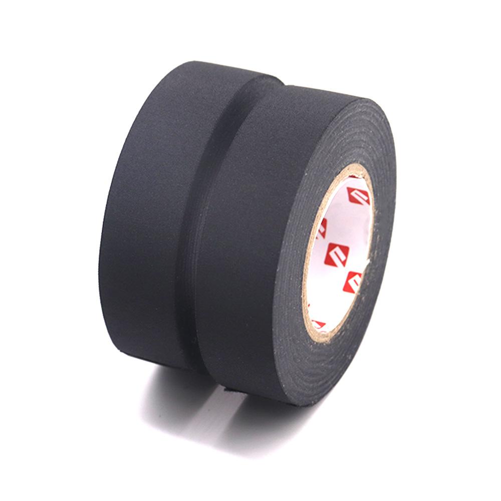 Black Automotive Wrap Velvet Wiring Fleece Fabric Cotton Adhesive Cloth Wire Harness Tape