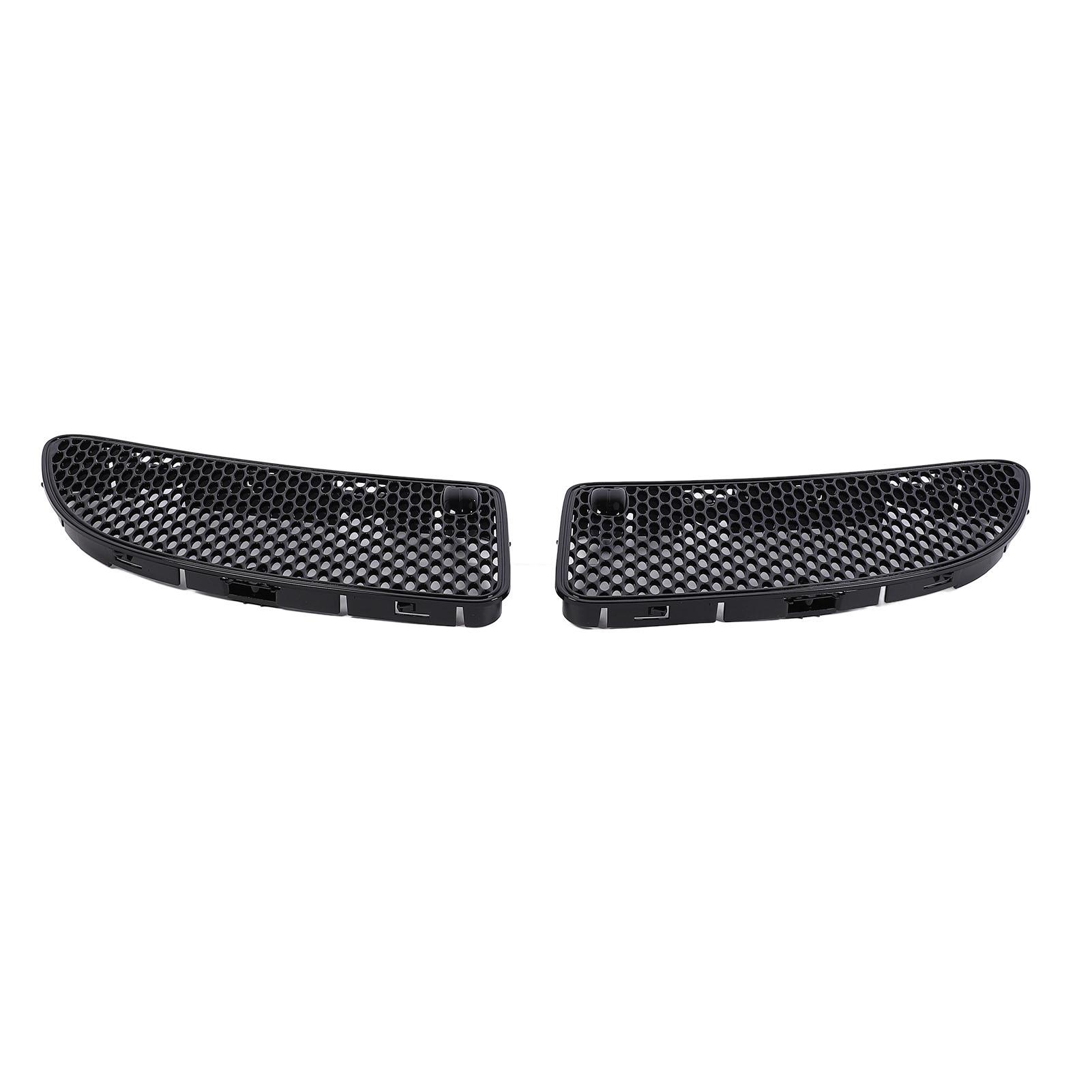 

1 Pair Front Hood Grille Cover 1718800385 Stylish Look Protective Front Bonnet Grille Vent Cover for SLK280 SLK350